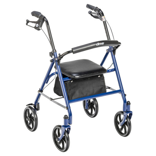 4 Wheel Walker/Rollator with 7.5" Casters