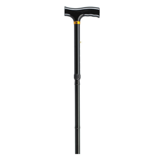 Aluminum Folding Cane, Height Adjustable